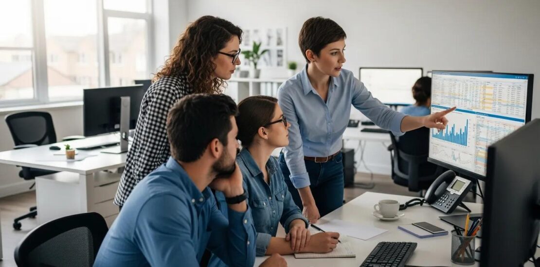 Billing team reviewing claims and revenue-cycle strategy